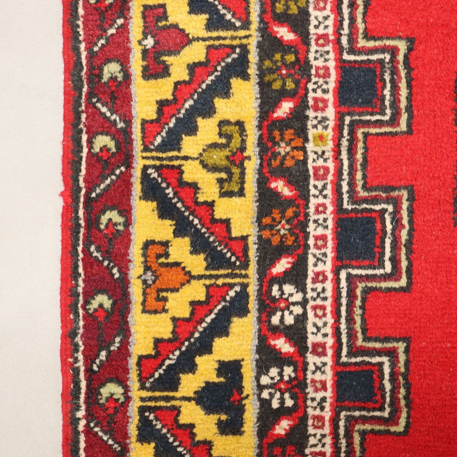 Antique Jorun Carpet Wool Heavy Knot Turkey 83 X 44 In photo buy
