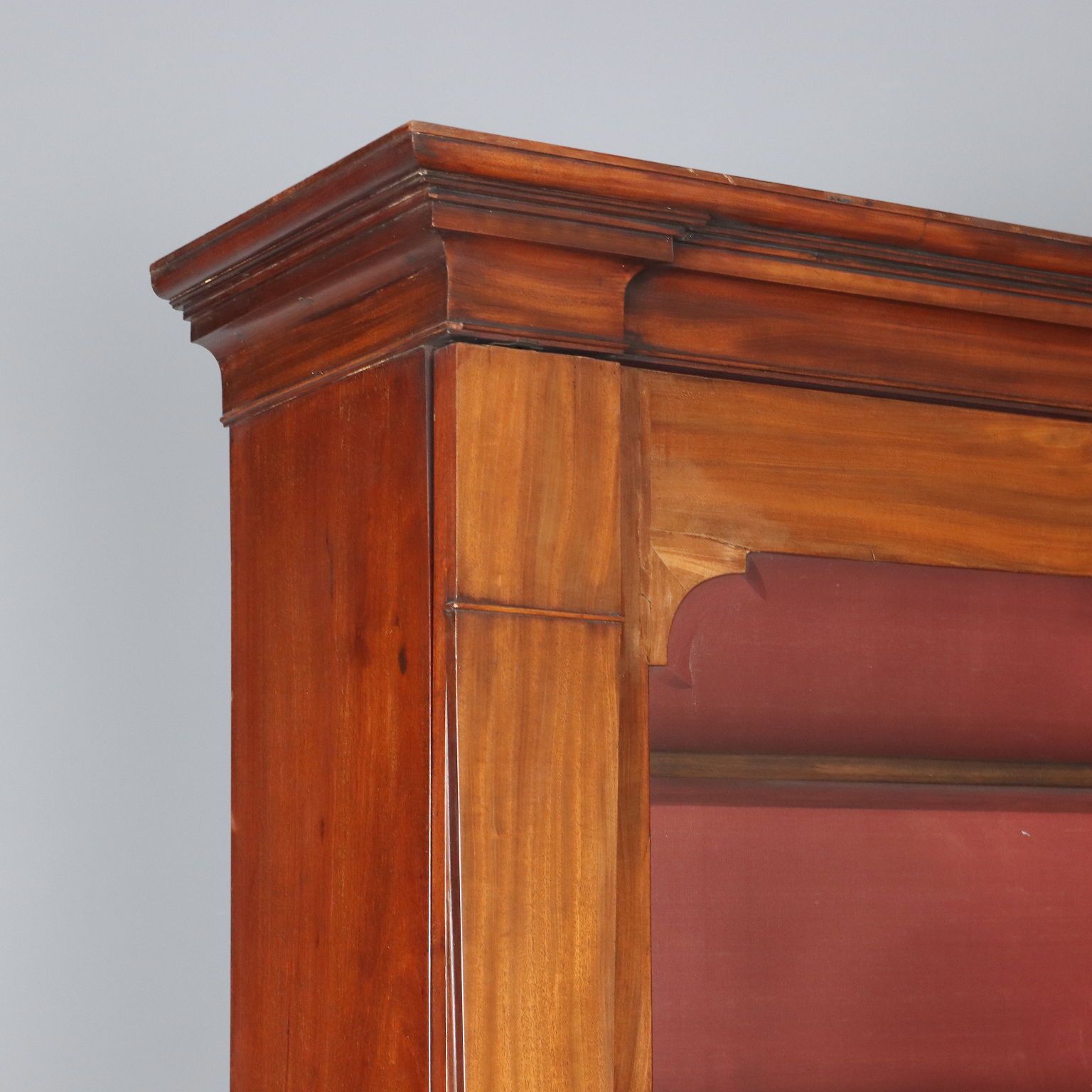 Antique Trumeau Mahogany Leather United Kingdom XIX Century photo 1370.0