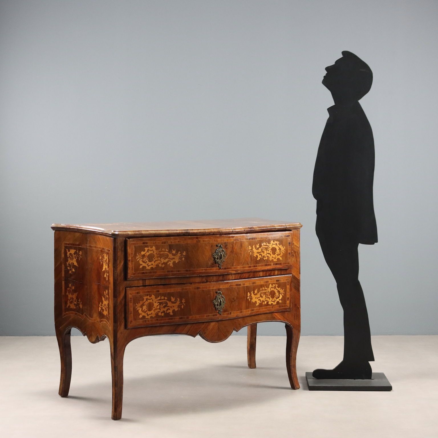Chest Of Drawers Baroque Walnut Italy XVIII Century photo furniture