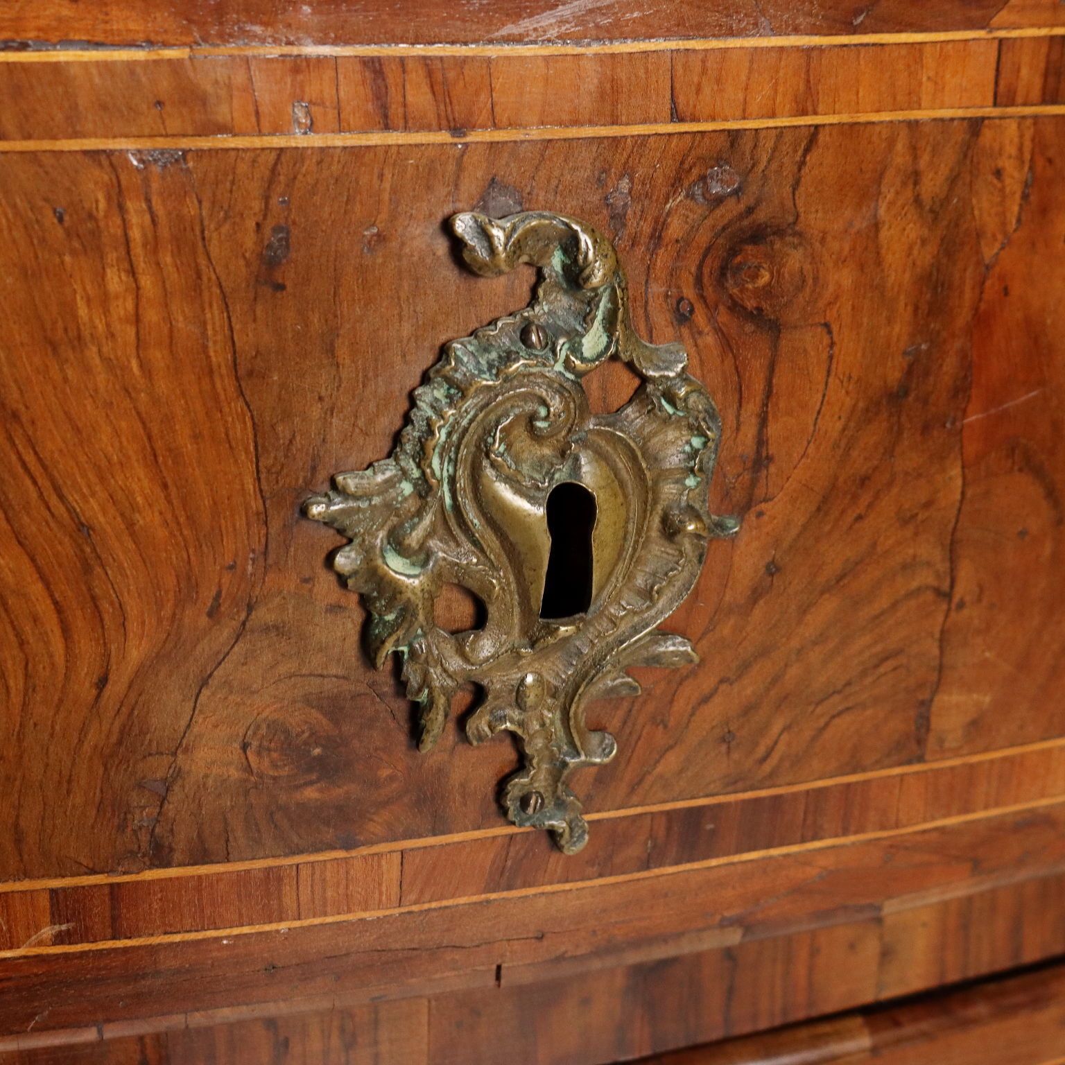 Chest Of Drawers Baroque Walnut Italy XVIII Century photo Furniture