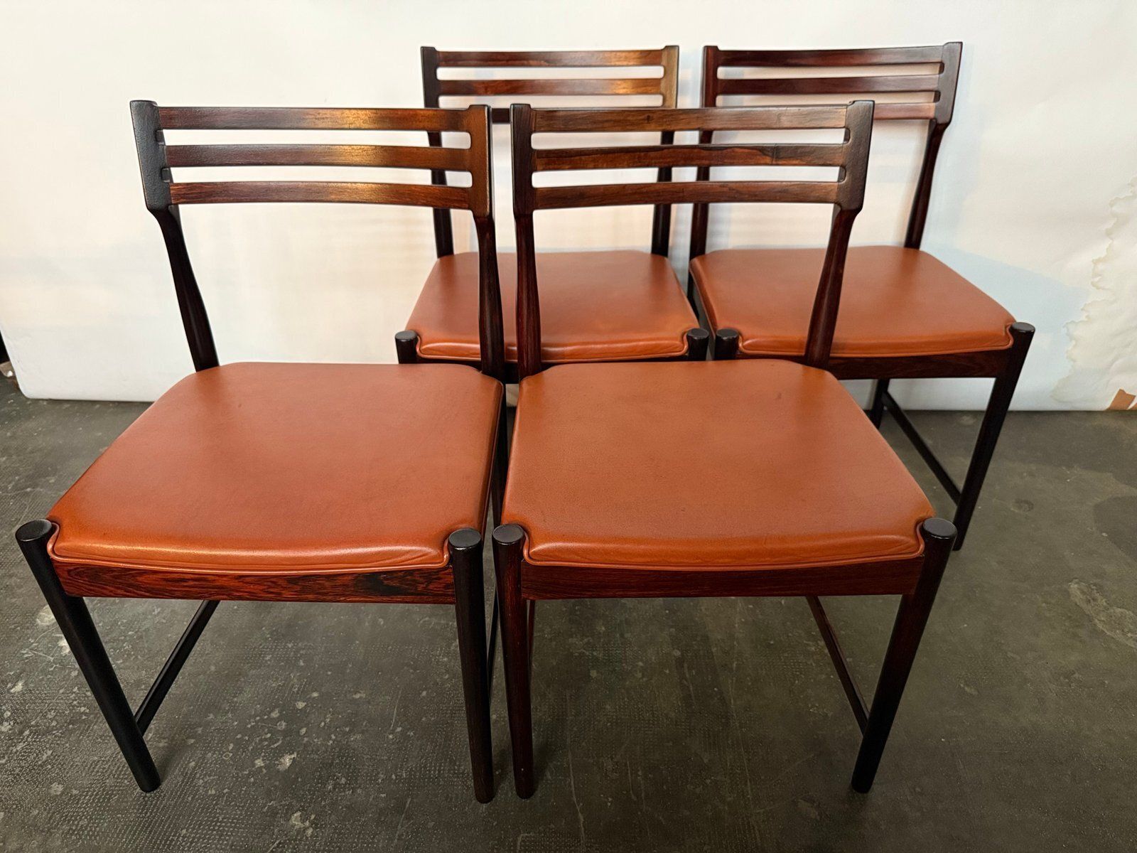 Vintage Dining Chairs By Severin Hansen For Bovenkamp, 1960s, Set Of 4