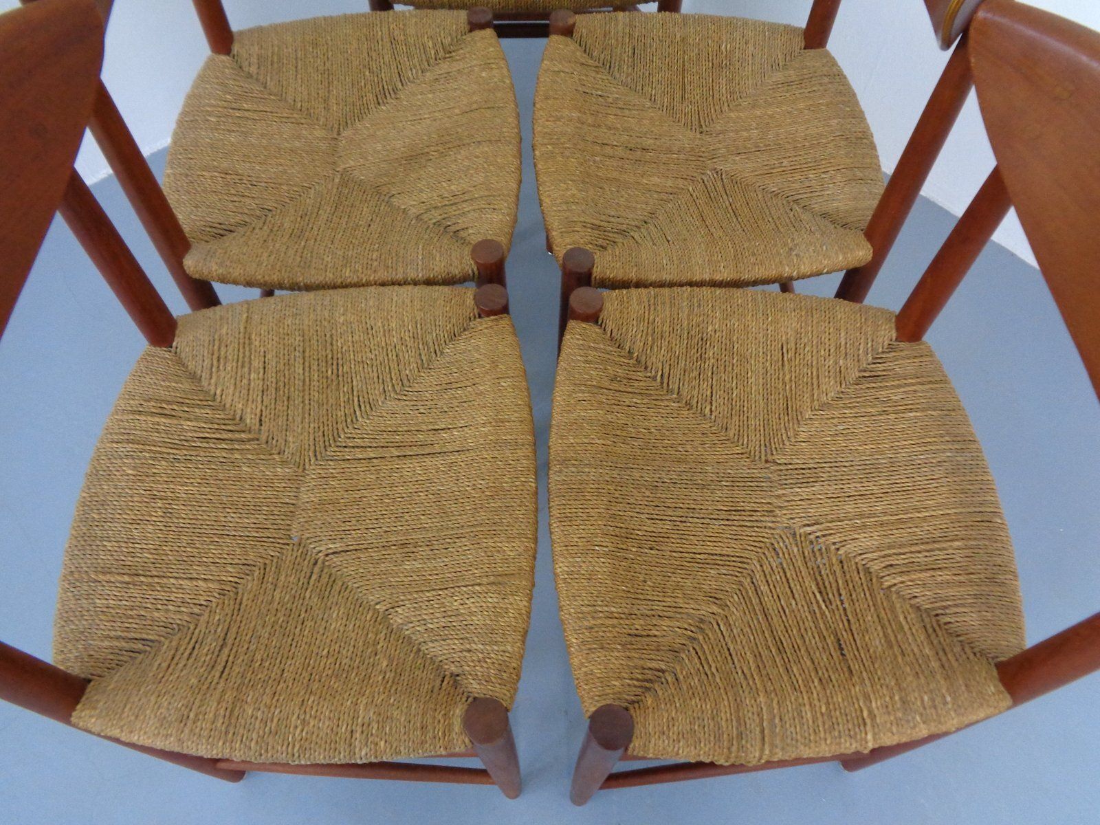 photo vinterior Modell 316 Dining Chairs By Peter Hvidt & Orla Mølgaard Nielsen For Søborg Furniture, Denmark, 1950s, Set Of 5