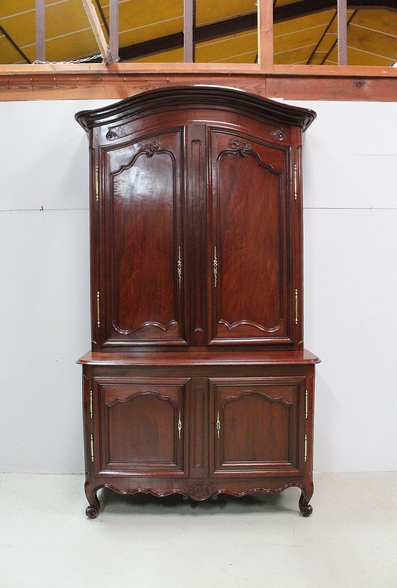 Buffet Two Body Port Louis XV, 18th Century photo furniture
