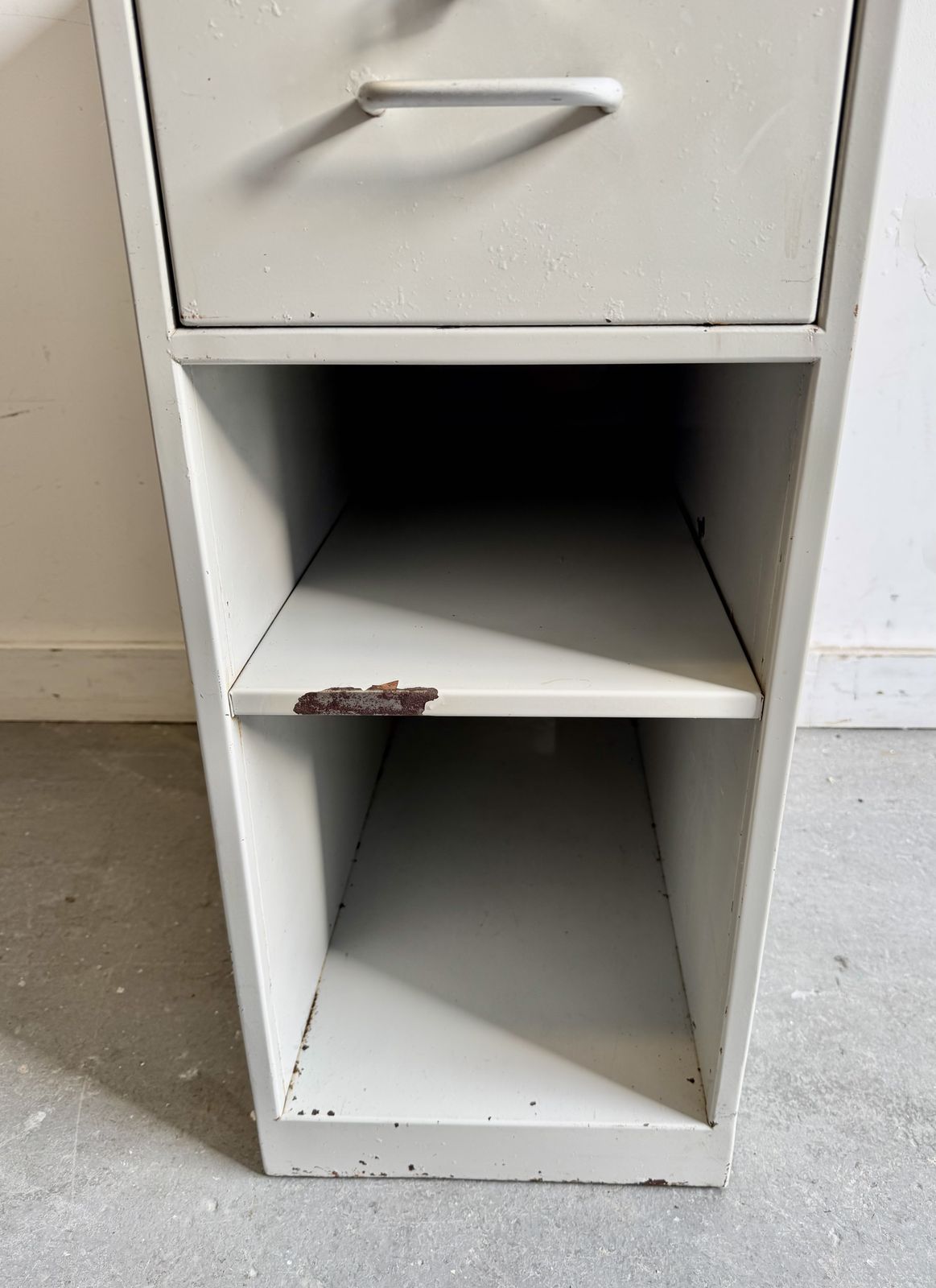 photo for sale Vintage Metal Filing Cabinet