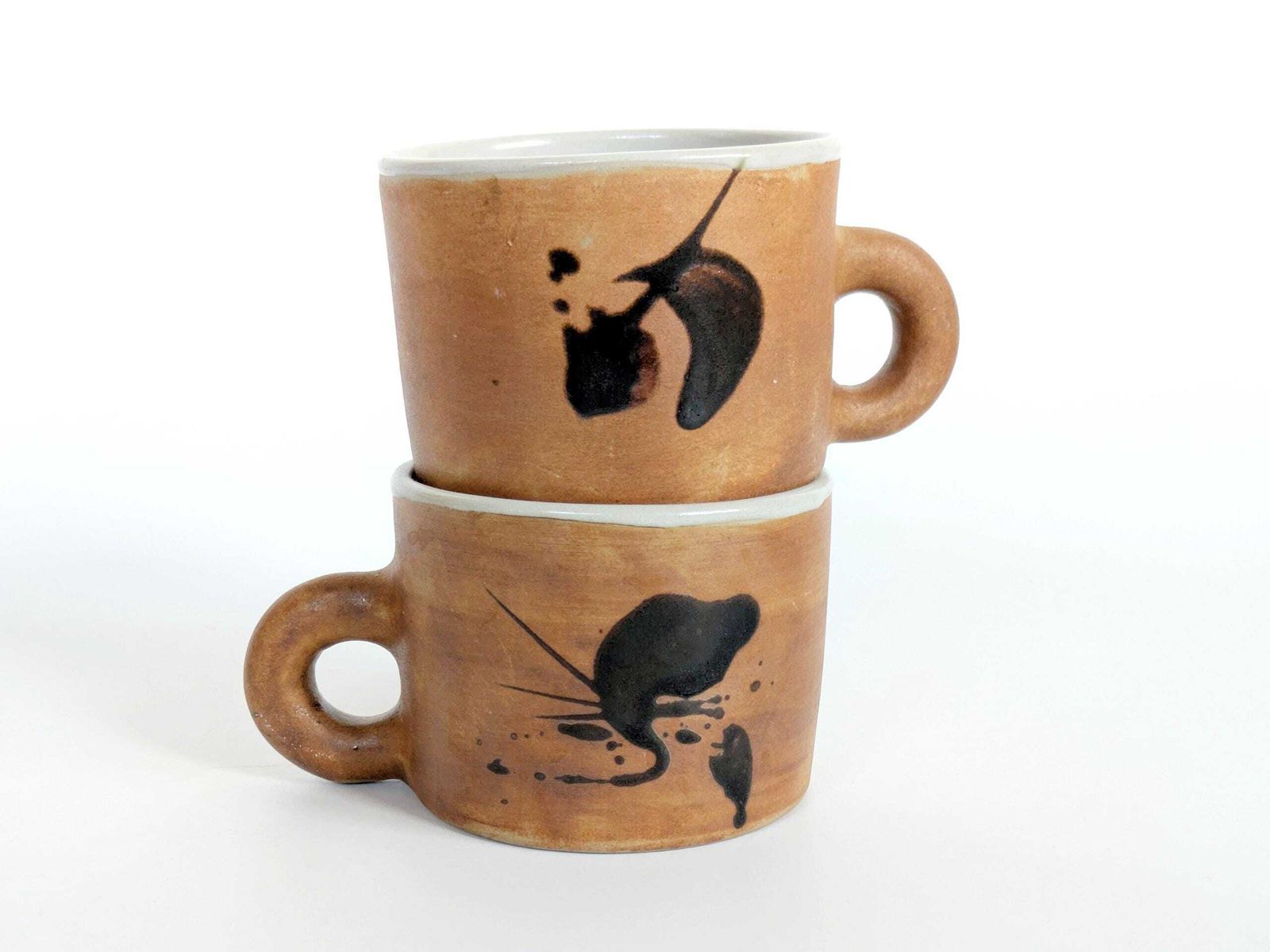 Mid Century French Studio Pottery Set, Madeleine Brault, Poterie De La Colombe photo furniture