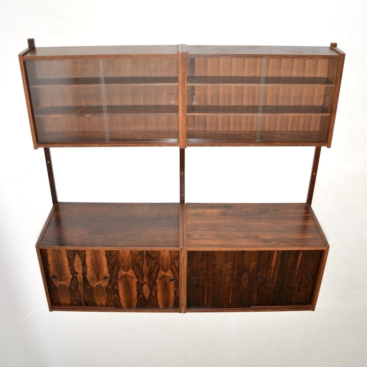 Danish Vintage Rosewood Wall Mounting Cabinet By Preben Sorensen photo furniture