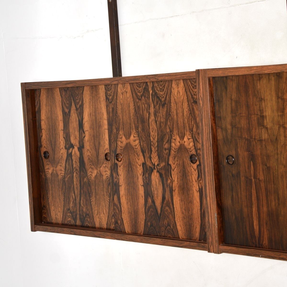 Danish Vintage Rosewood Wall Mounting Cabinet By Preben Sorensen photo Furniture