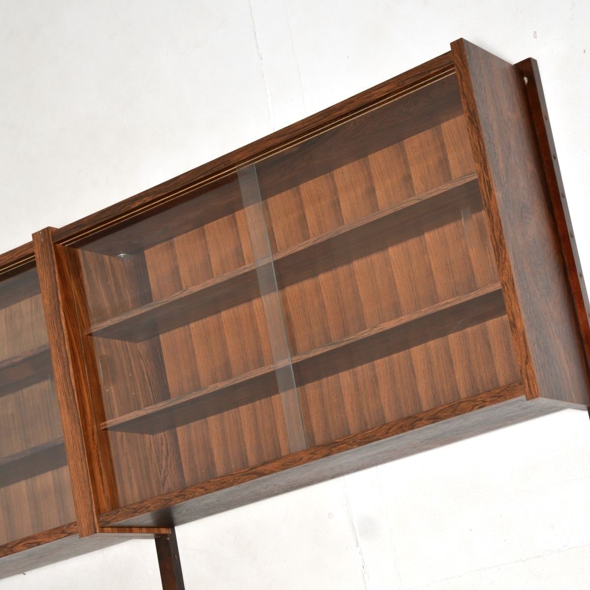 photo for sale Danish Vintage Rosewood Wall Mounting Cabinet By Preben Sorensen