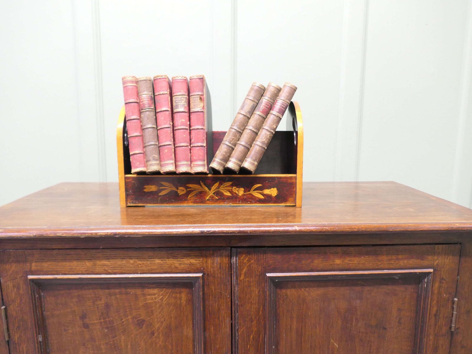 Painted Desk Top Book Trough photo furniture