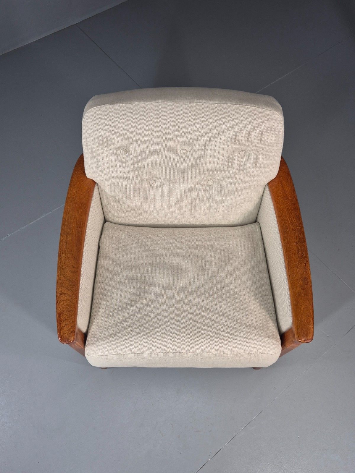 Vintage Lounge Chair Teak New Upholstery Mcm Andersson 1960 Sweden Eb11478 Mnor photo for sale