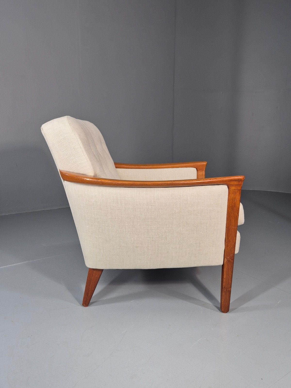 Vintage Lounge Chair Teak New Upholstery Mcm Andersson 1960 Sweden Eb11478 Mnor photo vintage