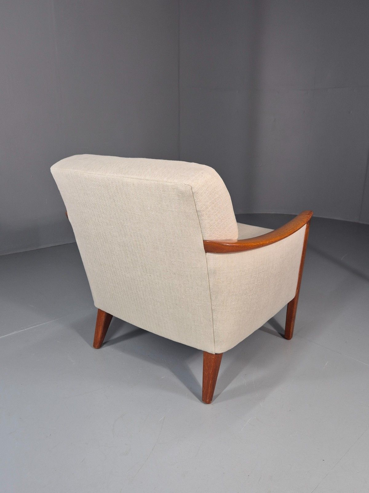 Furniture Vintage Lounge Chair Teak New Upholstery Mcm Andersson 1960 Sweden Eb11478 Mnor photo