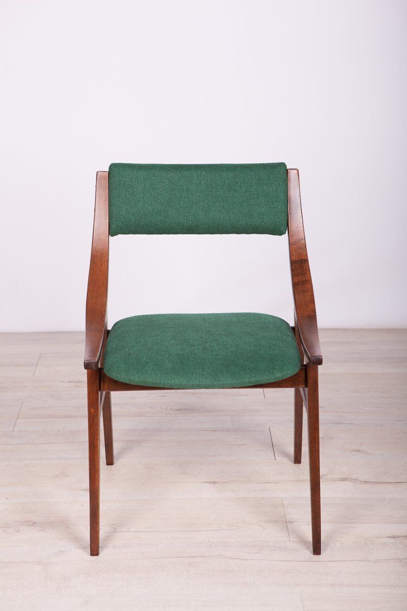 Polish Ski Jumper Dining Chairs From Zamojska Furniture Factory, 1970s, Set Of 4 photo 1063.0