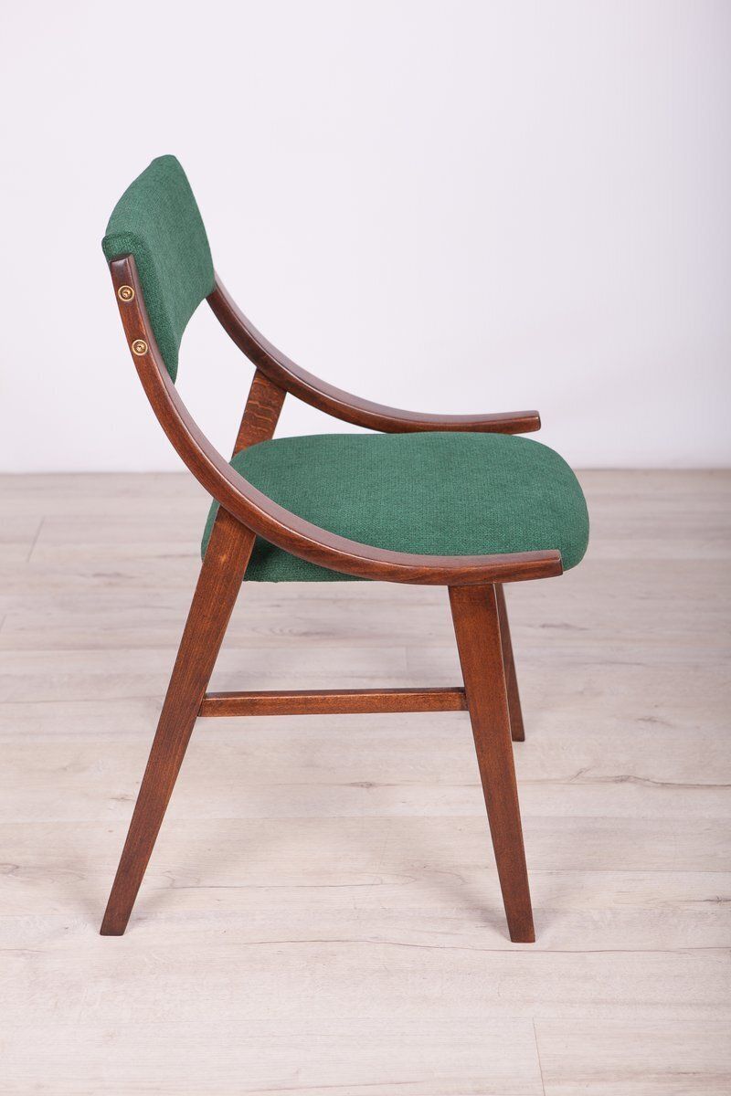 photo furniture Polish Ski Jumper Dining Chairs From Zamojska Furniture Factory, 1970s, Set Of 4