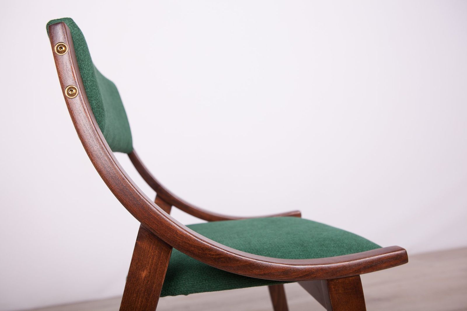 photo vintage Polish Ski Jumper Dining Chairs From Zamojska Furniture Factory, 1970s, Set Of 4