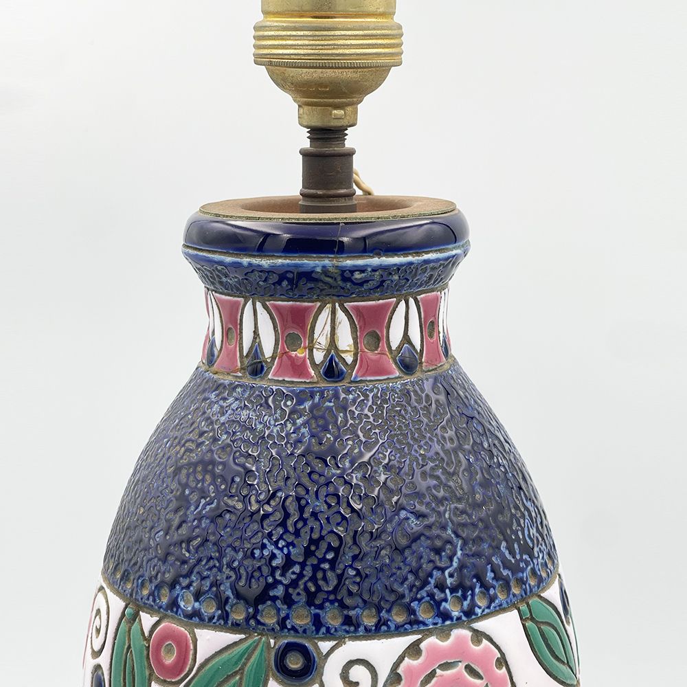 Swallow Lamp Base "Amphora" Czecho Eslovaquia, 1920 photo vinterior