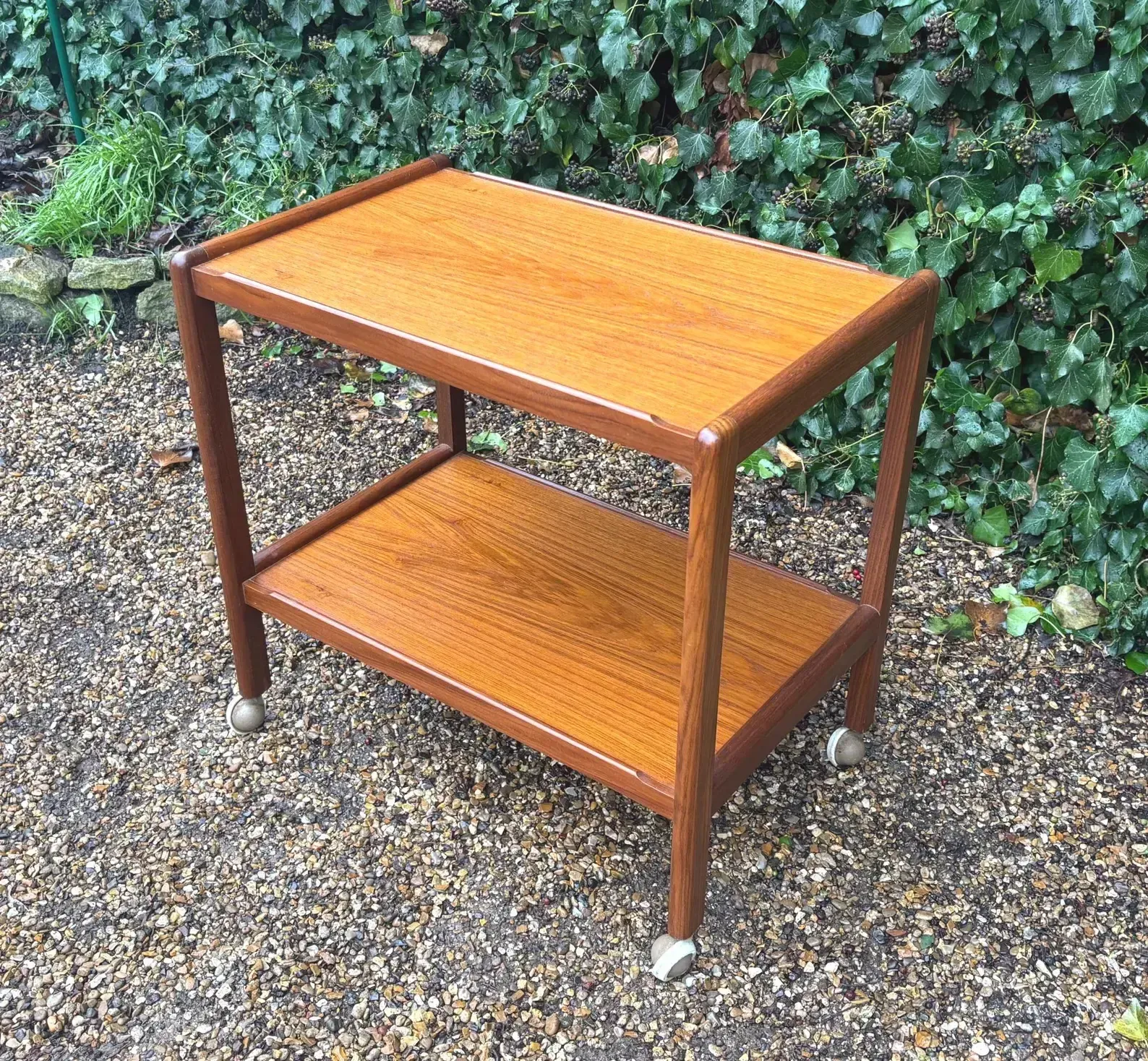 Vintage Mid Century Tea Drinks Trolley photo Furniture