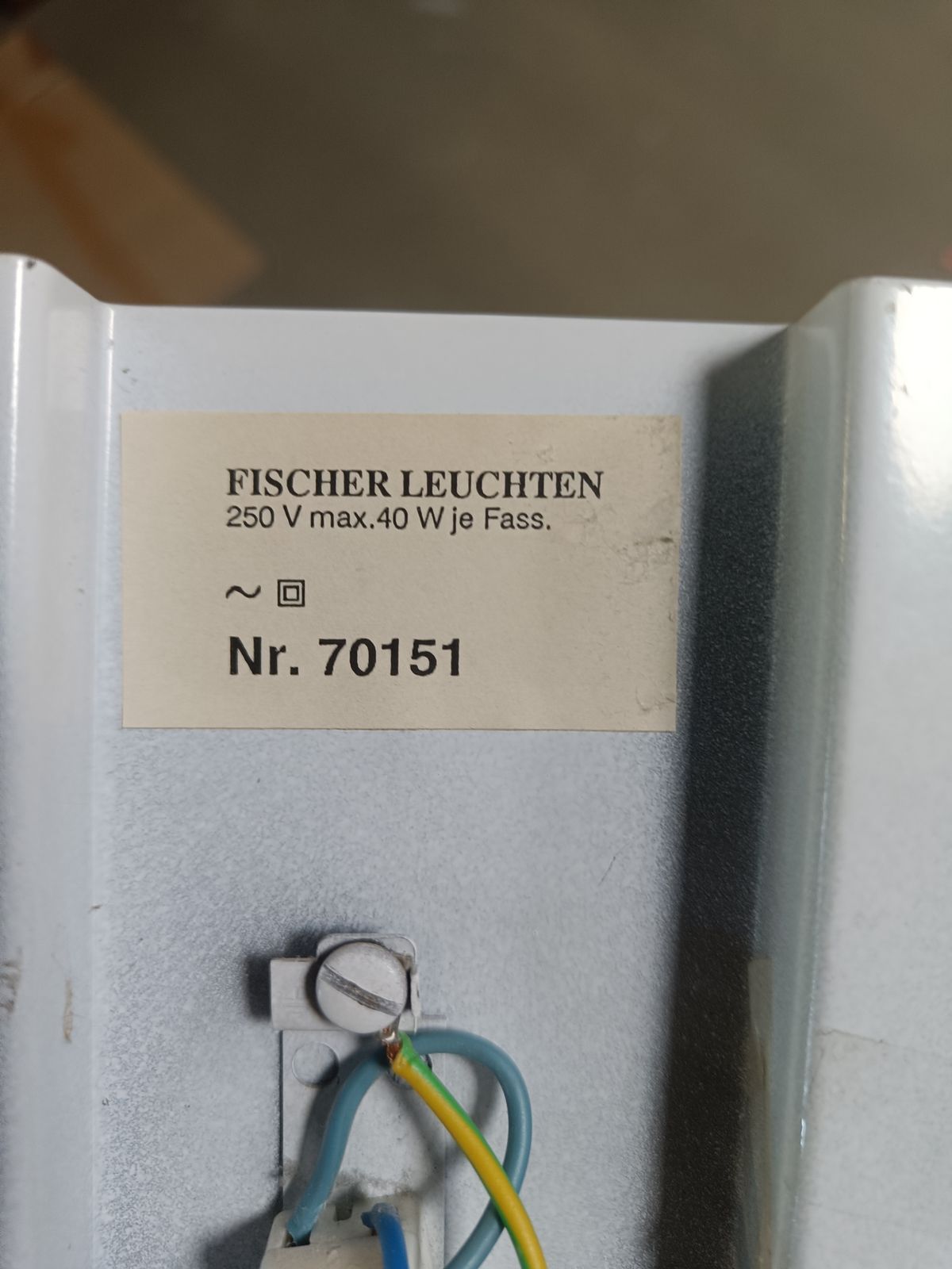 photo for sale Pair Of Brass And Glass Wall Lights By Fischer Leuchten, 1960s