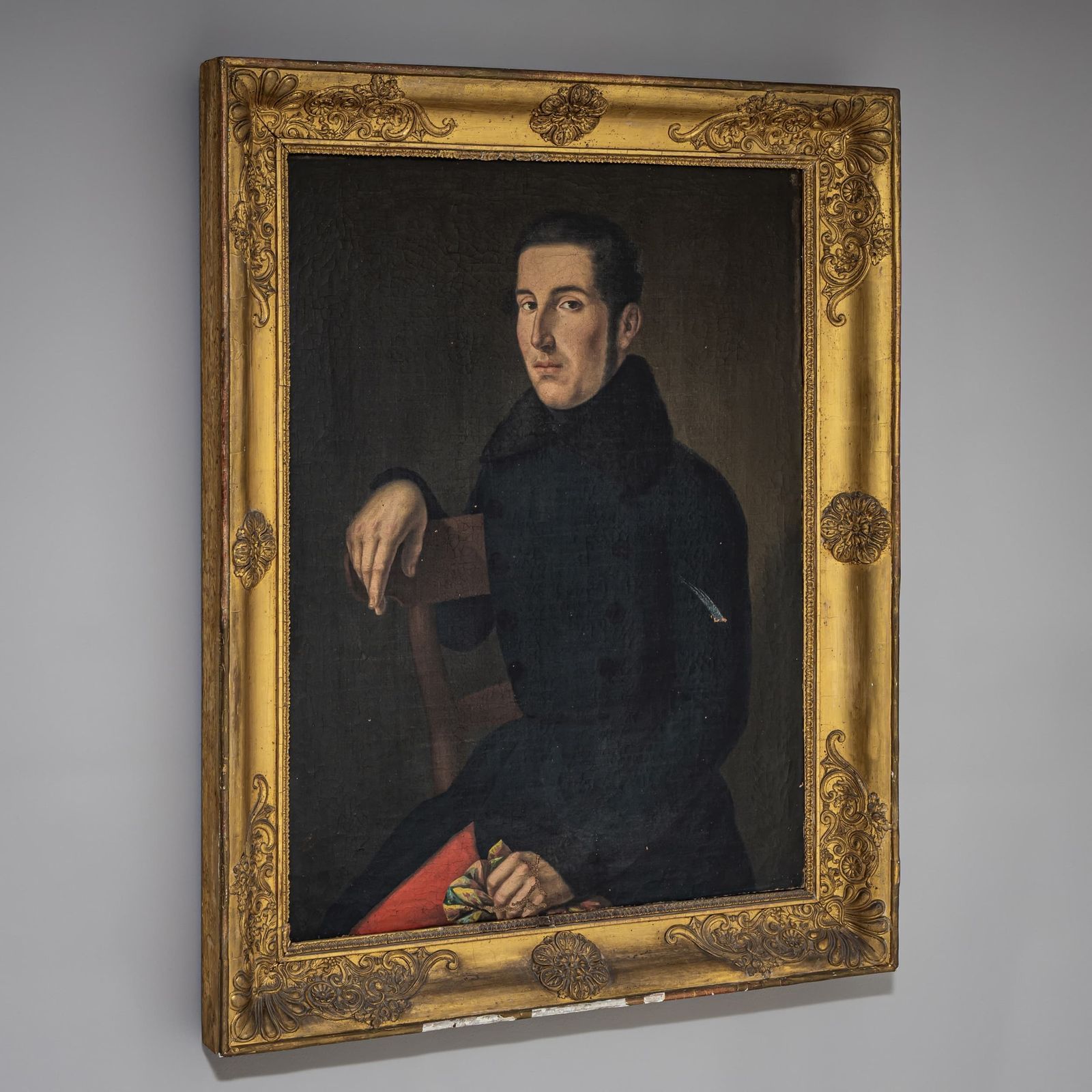 Portret Van Een Jonge Man, Biedermeier Periode, 1e Helft 19e Eeuw photo vinterior