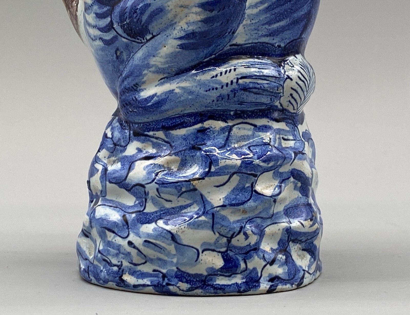 Home Decor 18thc Antique Dutch Delft Faience Monkey Toby Jug By: Pieter Verburg (1756 1789) photo