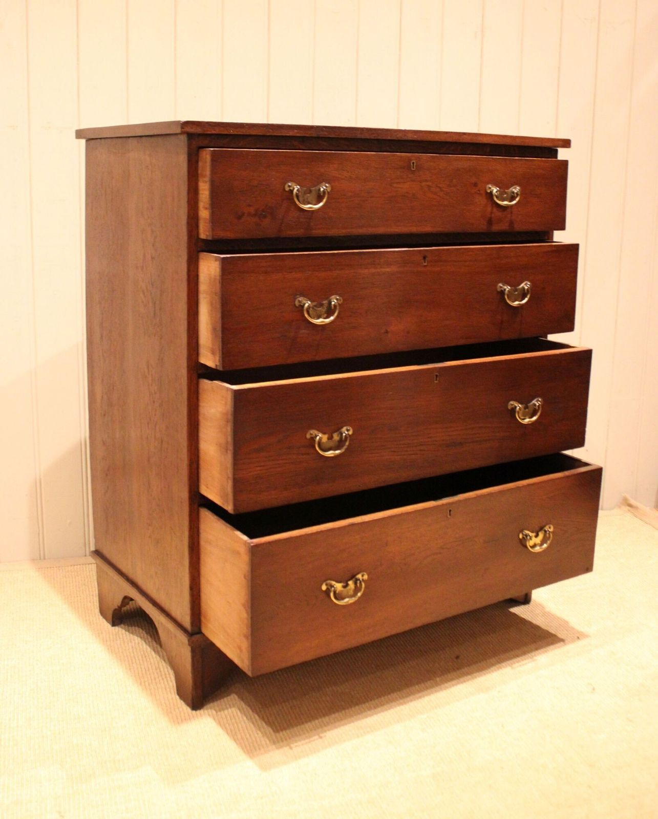 Large Oak Chest Of Drawers photo buy