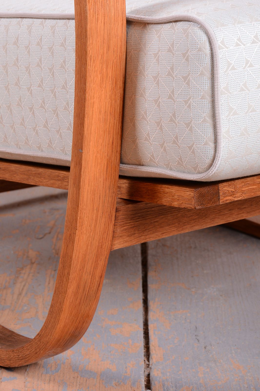 photo for sale Restored Art Deco Adjustable Armchair, By J. Halabala, Up Závody, Czech. 1930s