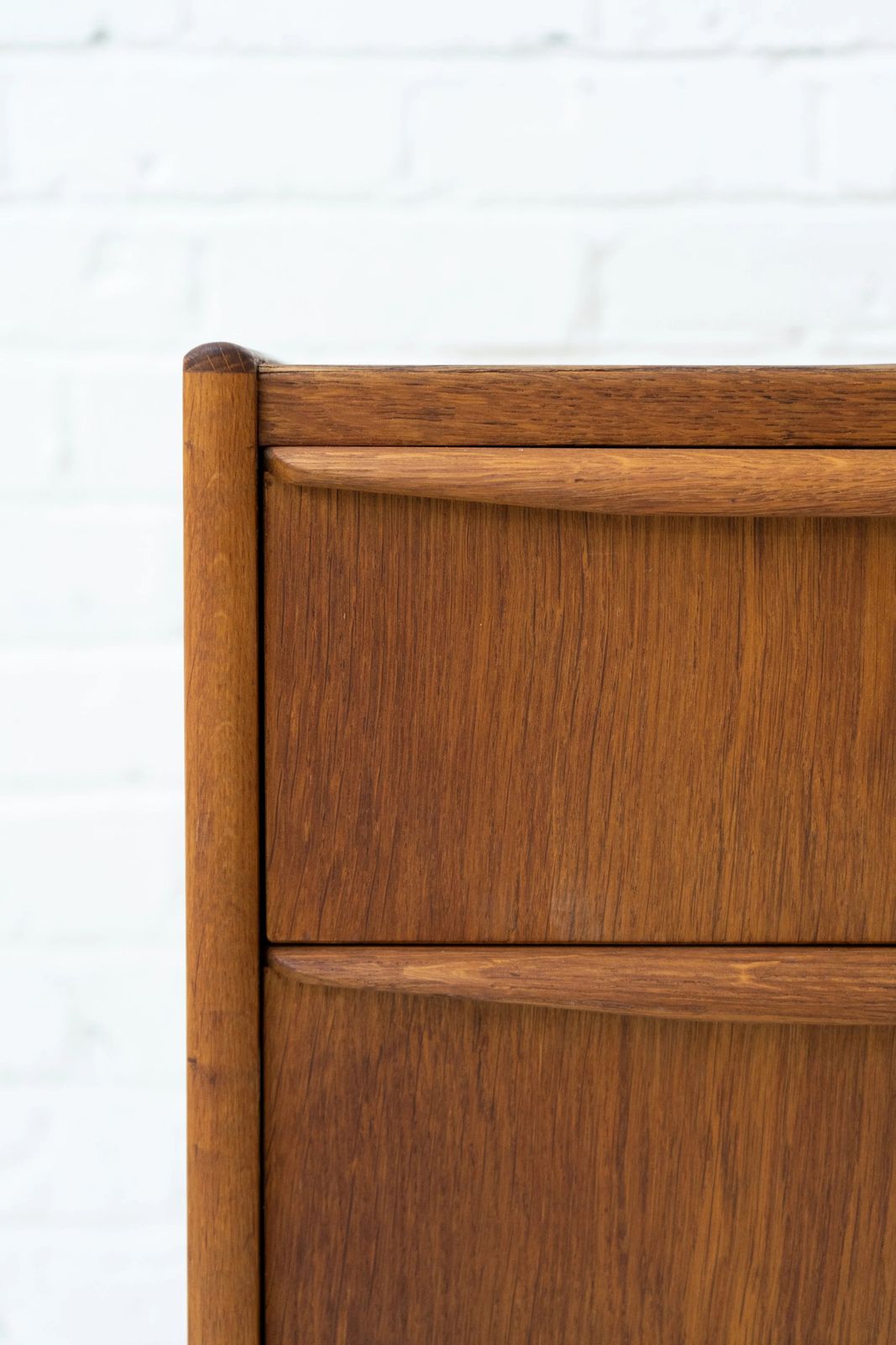 Furniture Danish Oak Chest Of Drawers, 1950s photo