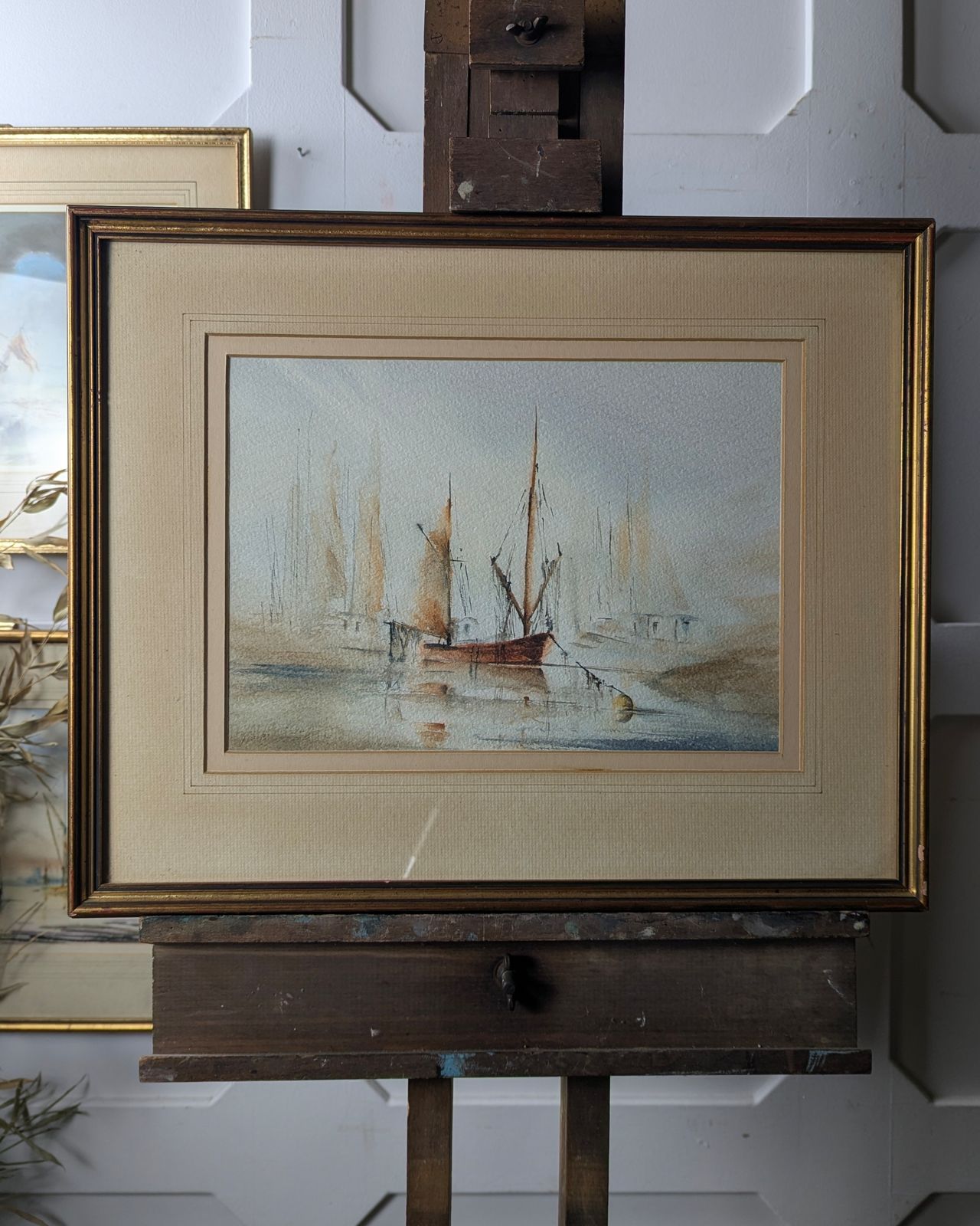Untitled – Mixed Media (Watercolour & Pastel) By Ralph Leaper (1990)