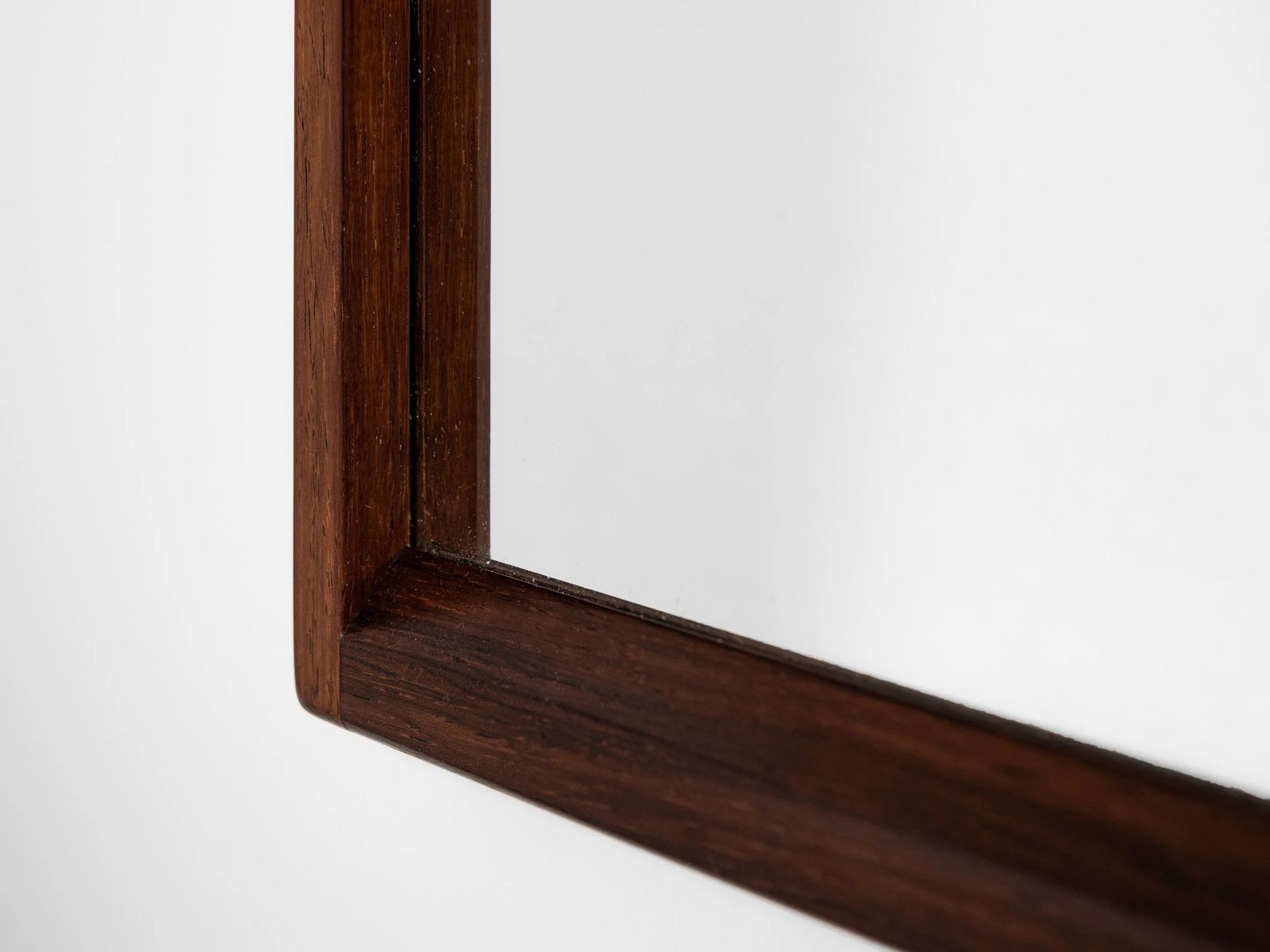 photo buy Midcentury Danish Set Of Mirror, Bench And Container In Rosewood By Aksel Kjersgaard 1960s