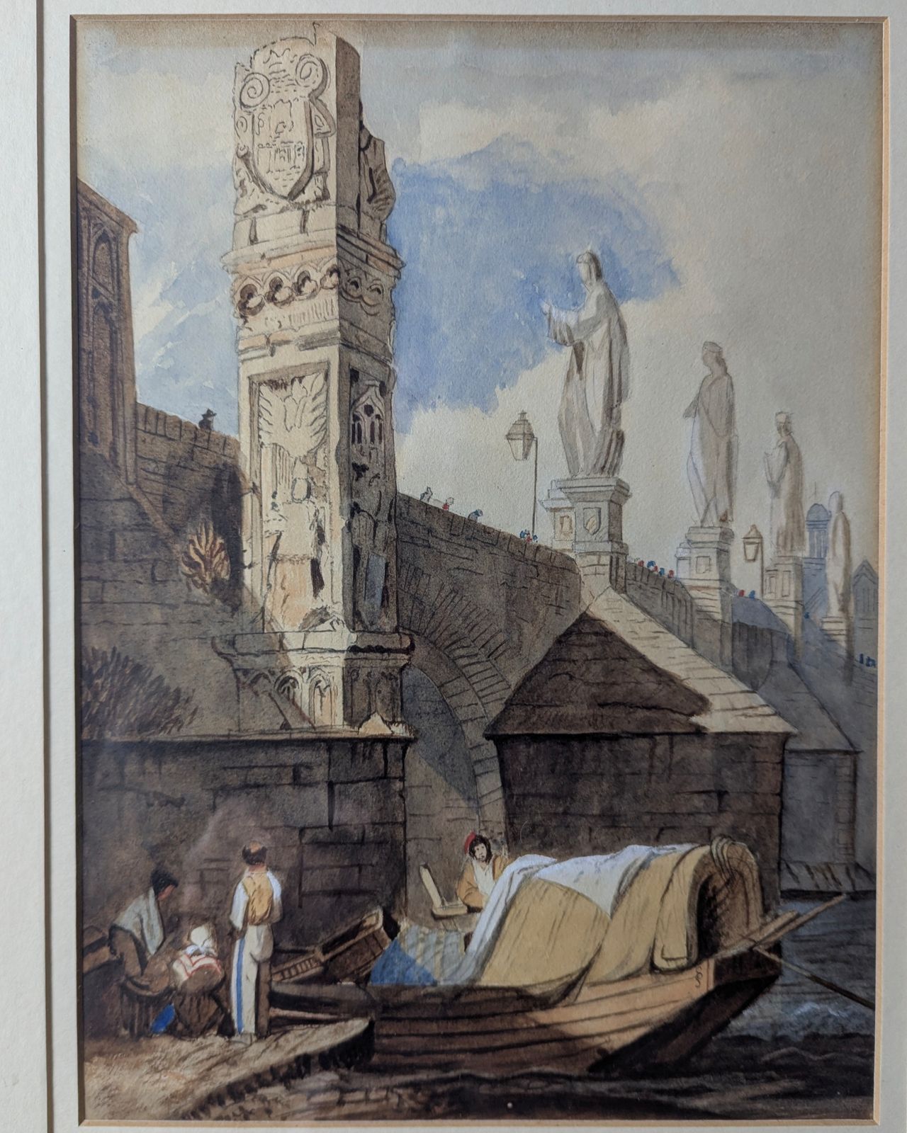 Continental Bridge View – Attributed To S. Prout photo furniture