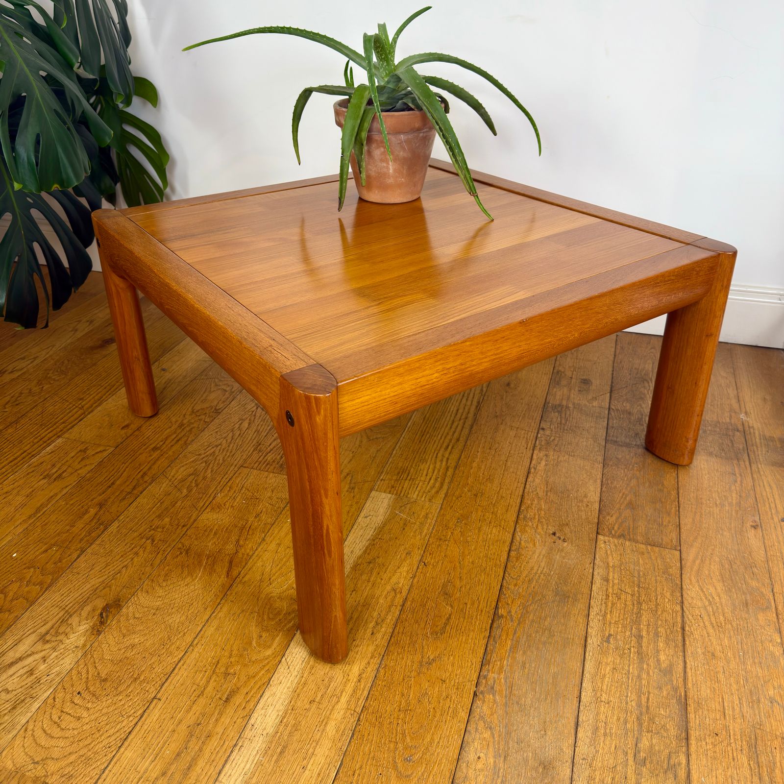 "Mid Century Teak Ekornes "Montana" Coffee Table" photo vintage