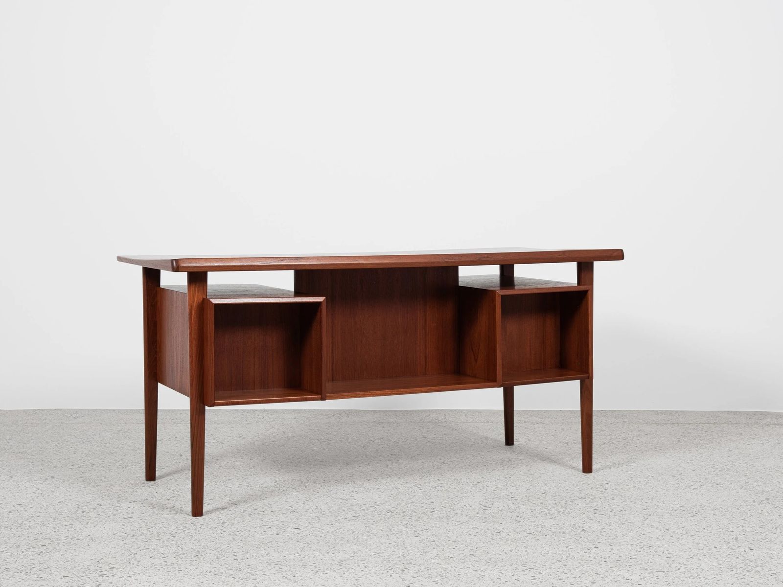 Midcentury Danish Desk In Teak By Peter Løvig Nielsen   1968 photo for sale