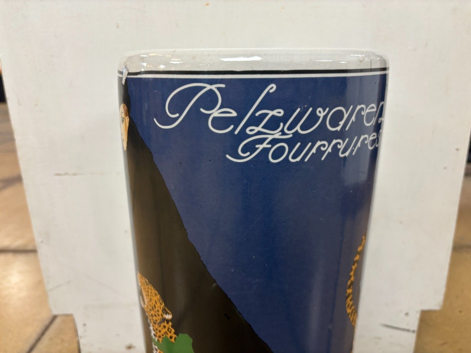 P.Ruckmar & Co Zurich Davos Leopard/ Fashion Lady Umbrella/ Stick Pot photo furniture