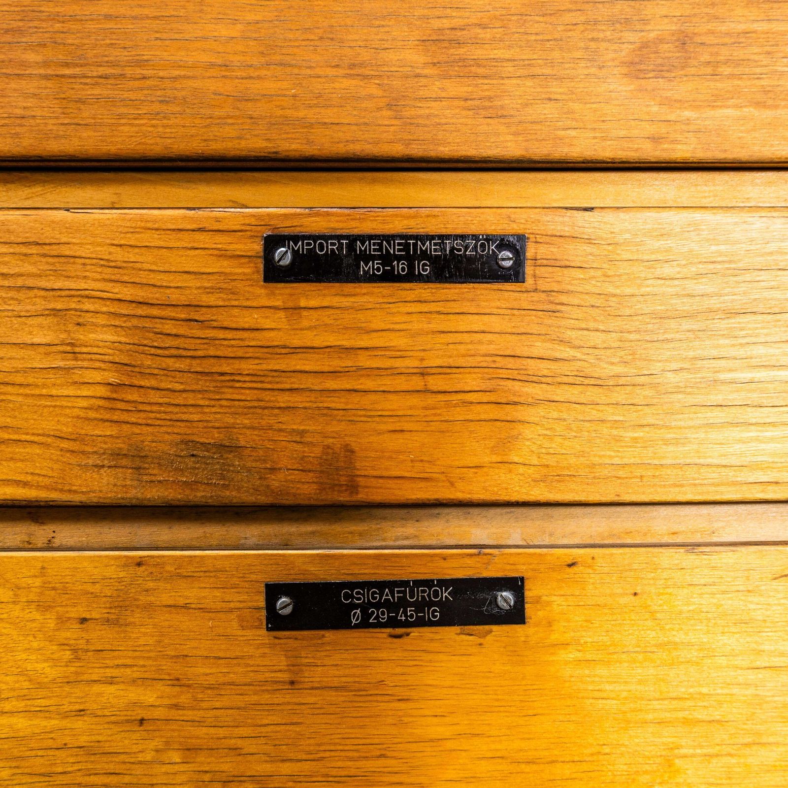 1950’s Tall Multidrawer Engineers Cabinet – Fifteen Drawer photo 1134.0