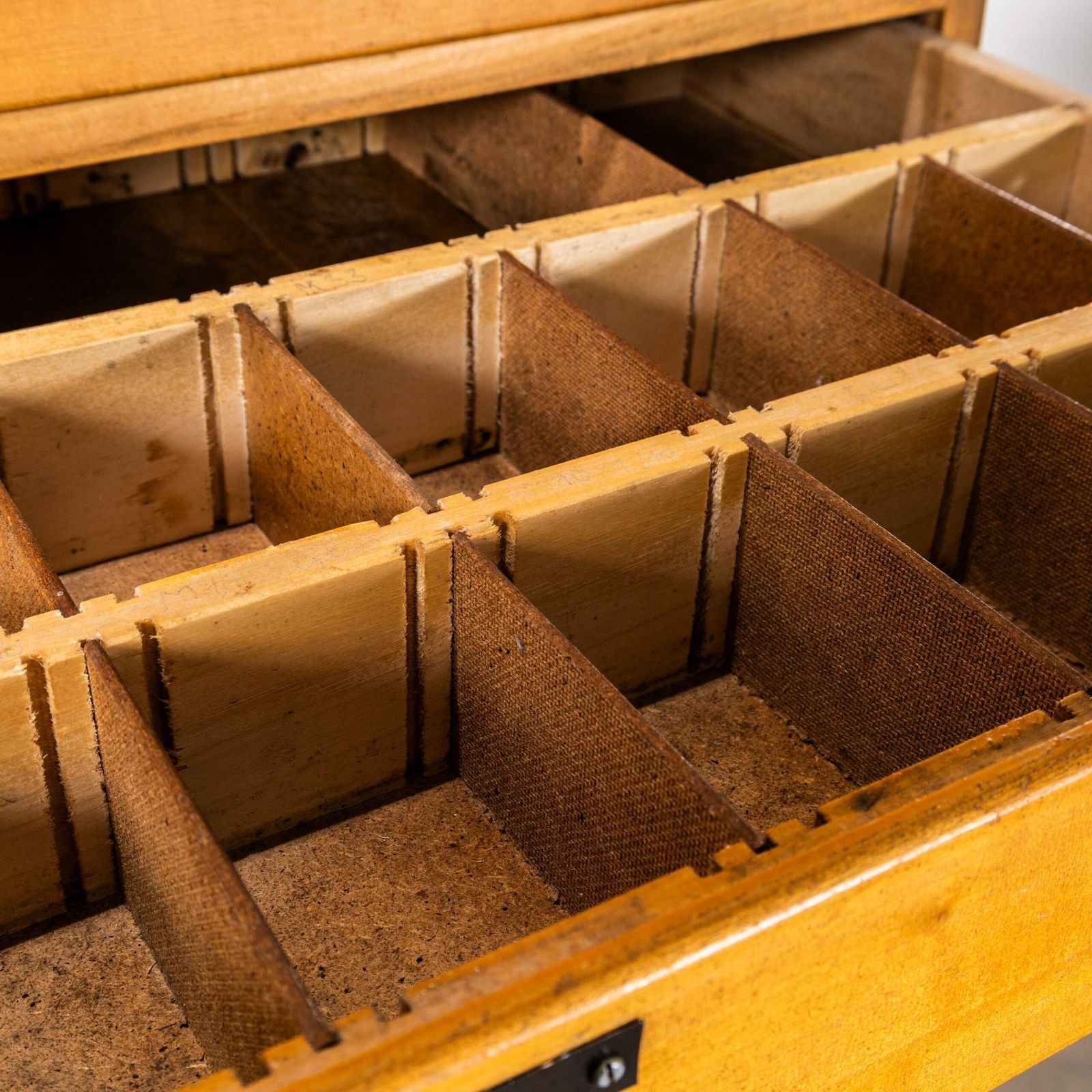 1950’s Tall Multidrawer Engineers Cabinet – Fifteen Drawer photo buy