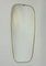 Mid Century Modern German Wall Mirror In Aluminium, 1970s