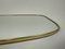 Mid Century Modern German Wall Mirror In Aluminium, 1970s photo furniture