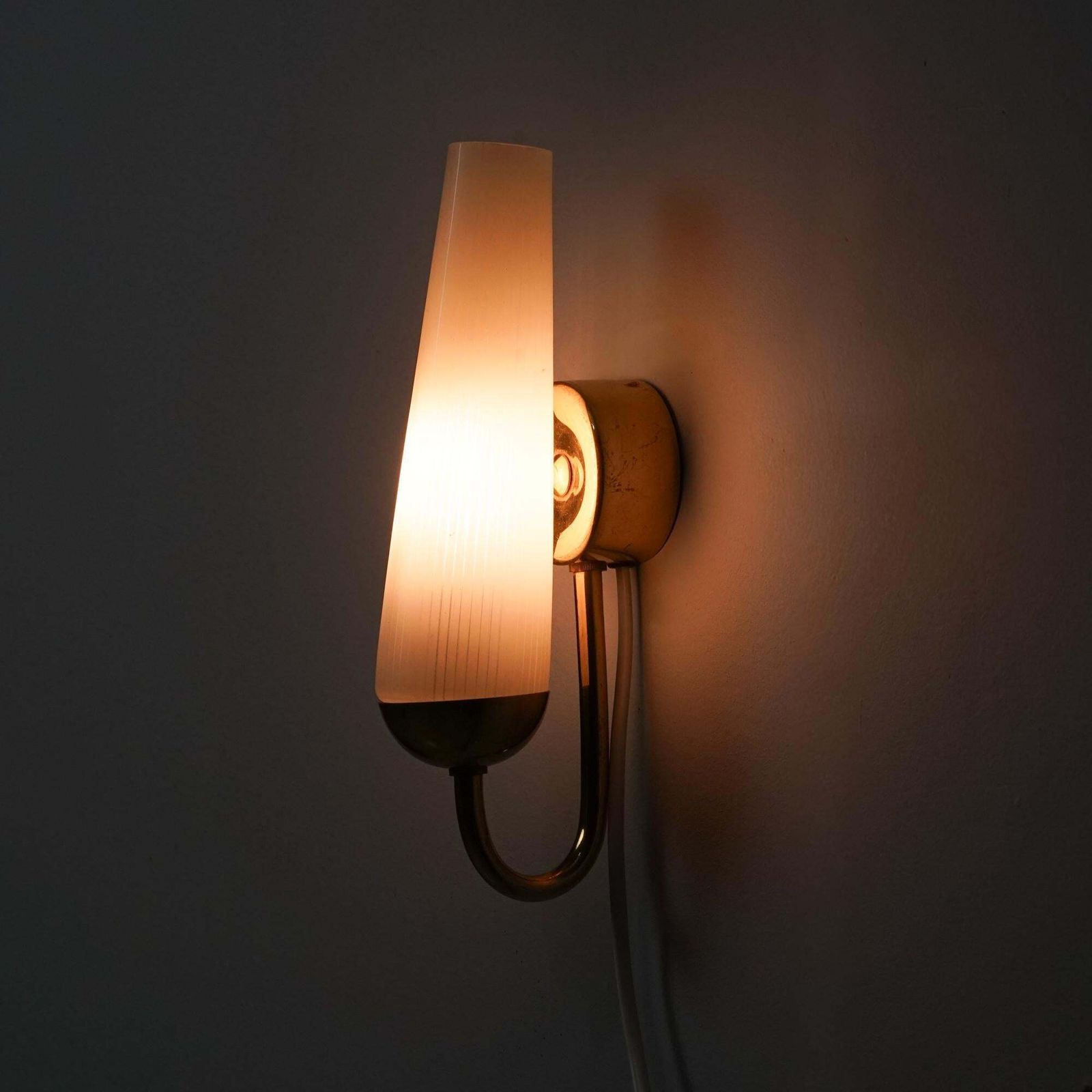 Scandinavian Modern Wall Lights, Five Pieces, Finland, 1950s photo 667.0