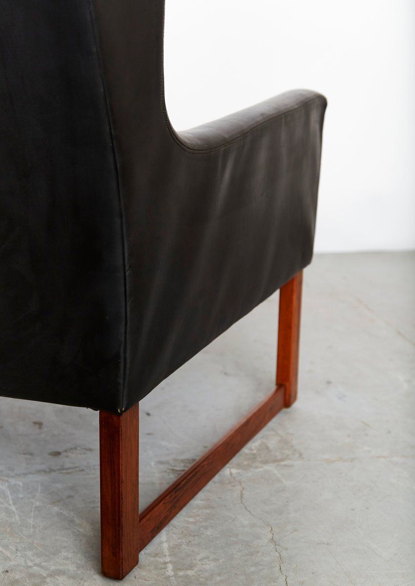 Vintage Wing Chair & Footstool By Rudolf Glatzel For Kill International, 1960s photo buy
