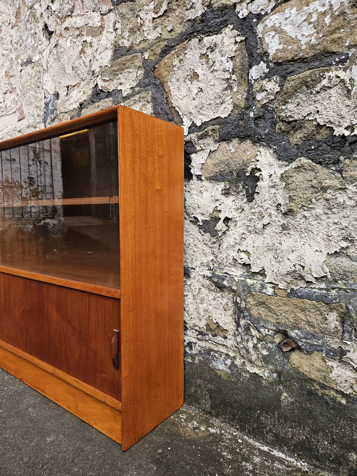 Display Cabinet By Herbert Gibbs Bookcase Shelving Mid Century Teak Furniture photo furniture