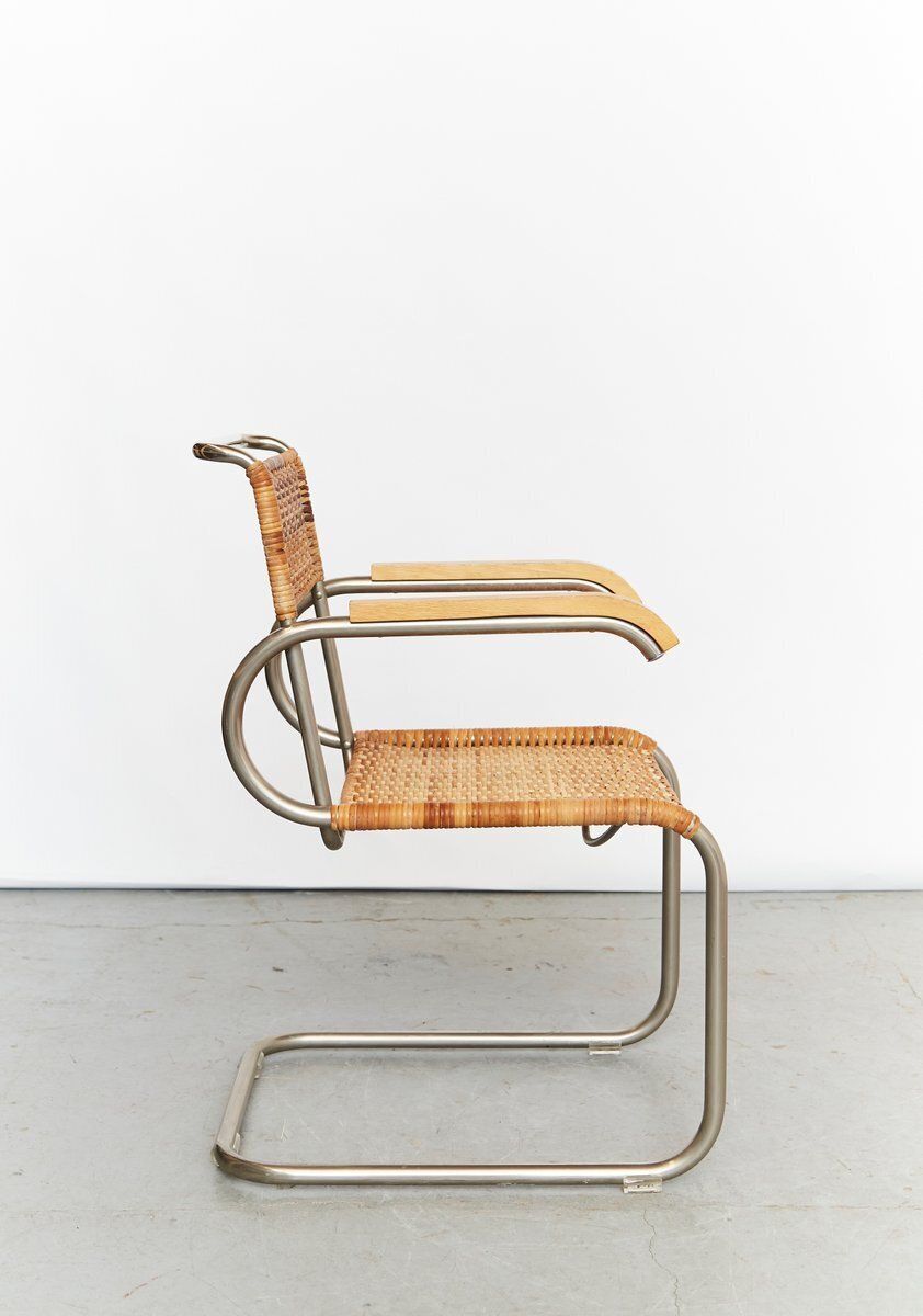 Bauhaus D40 Armchair By Marcel Breuer For Tecta, 1980s, Set Of 4 photo for sale