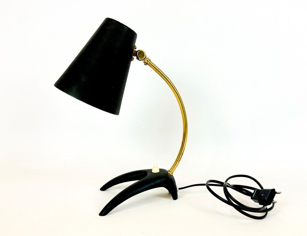 Mid Century Modern Model B52 Desk Lamp By Erik Wärnå For Ewå Armaturfabrik, 1950s photo furniture
