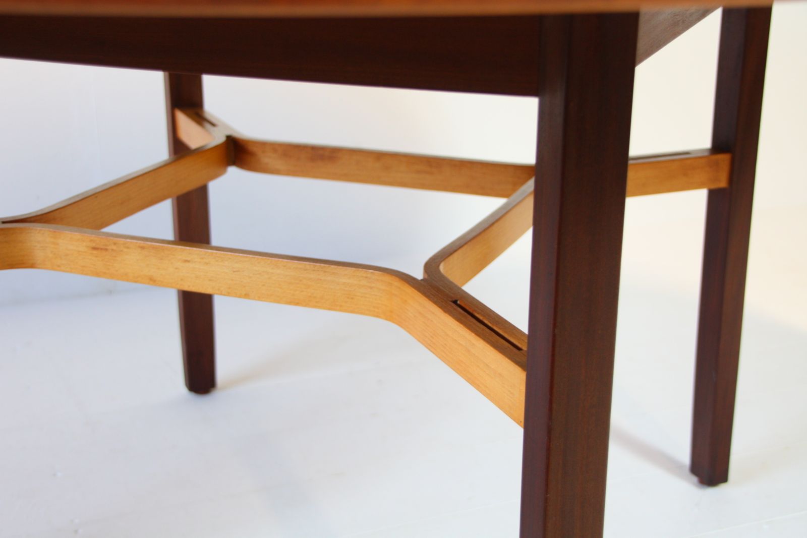 photo furniture Knoll Associates Low Dining Table By Lewis Butler 1955 1968 Mid Century Modern    Teak