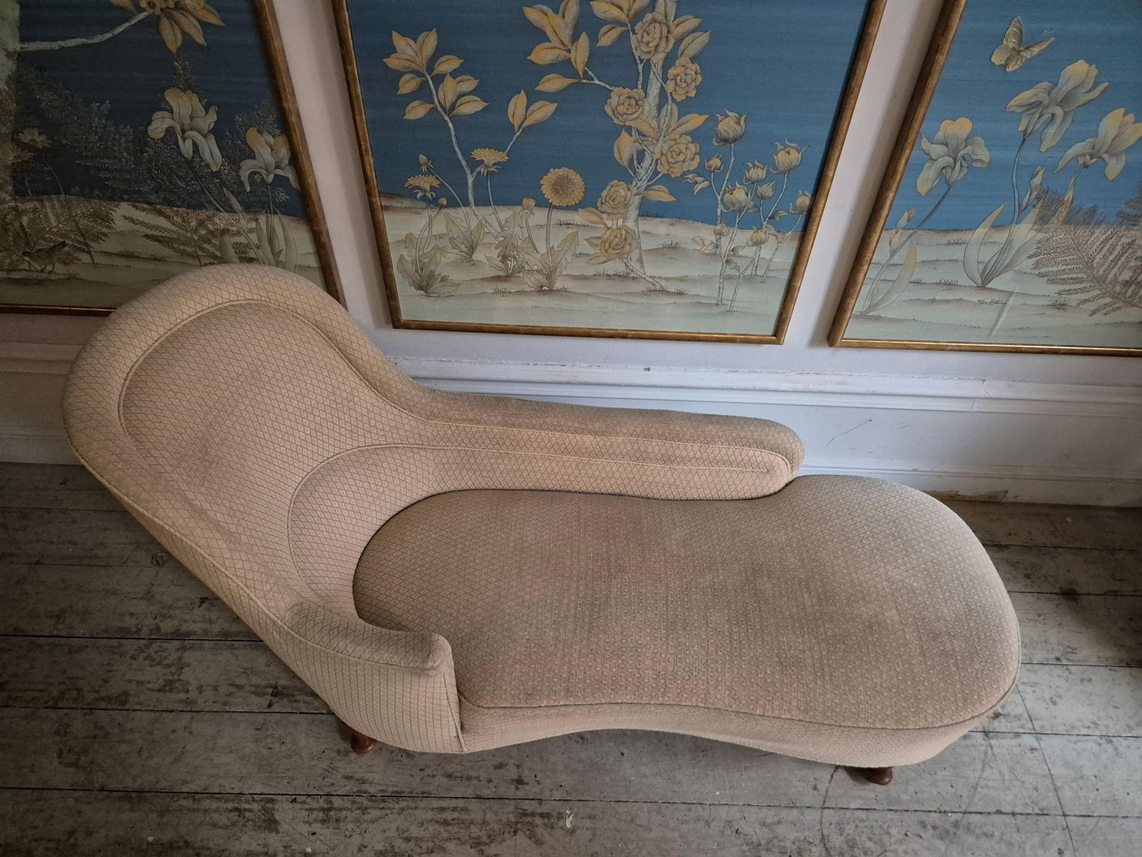 Decorative And Comfortable Chaise Lounge Late 19th Century photo vinterior