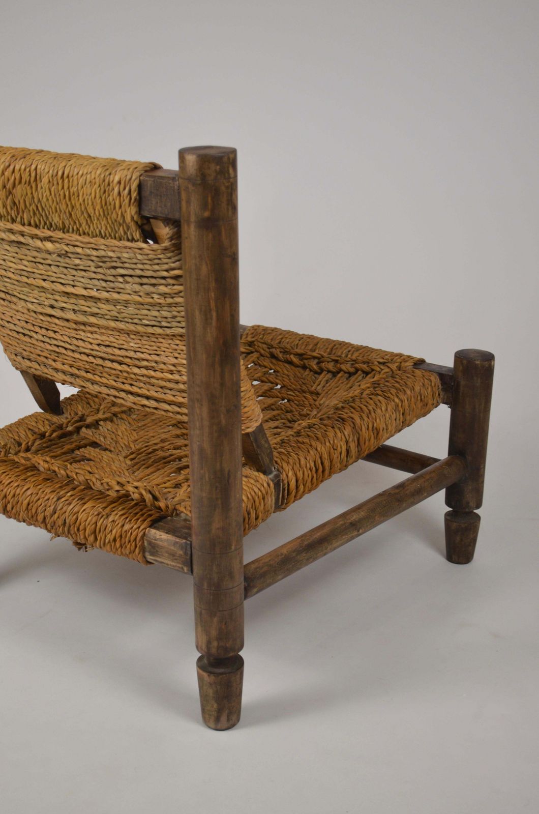 Low Rope Lounge Chair By Audoux Minet, France, 1950s photo 3416.0