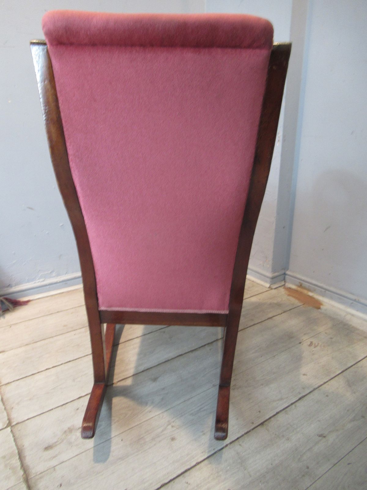 Victorian Mahogany  1880s  Rocking Chair photo 185.0