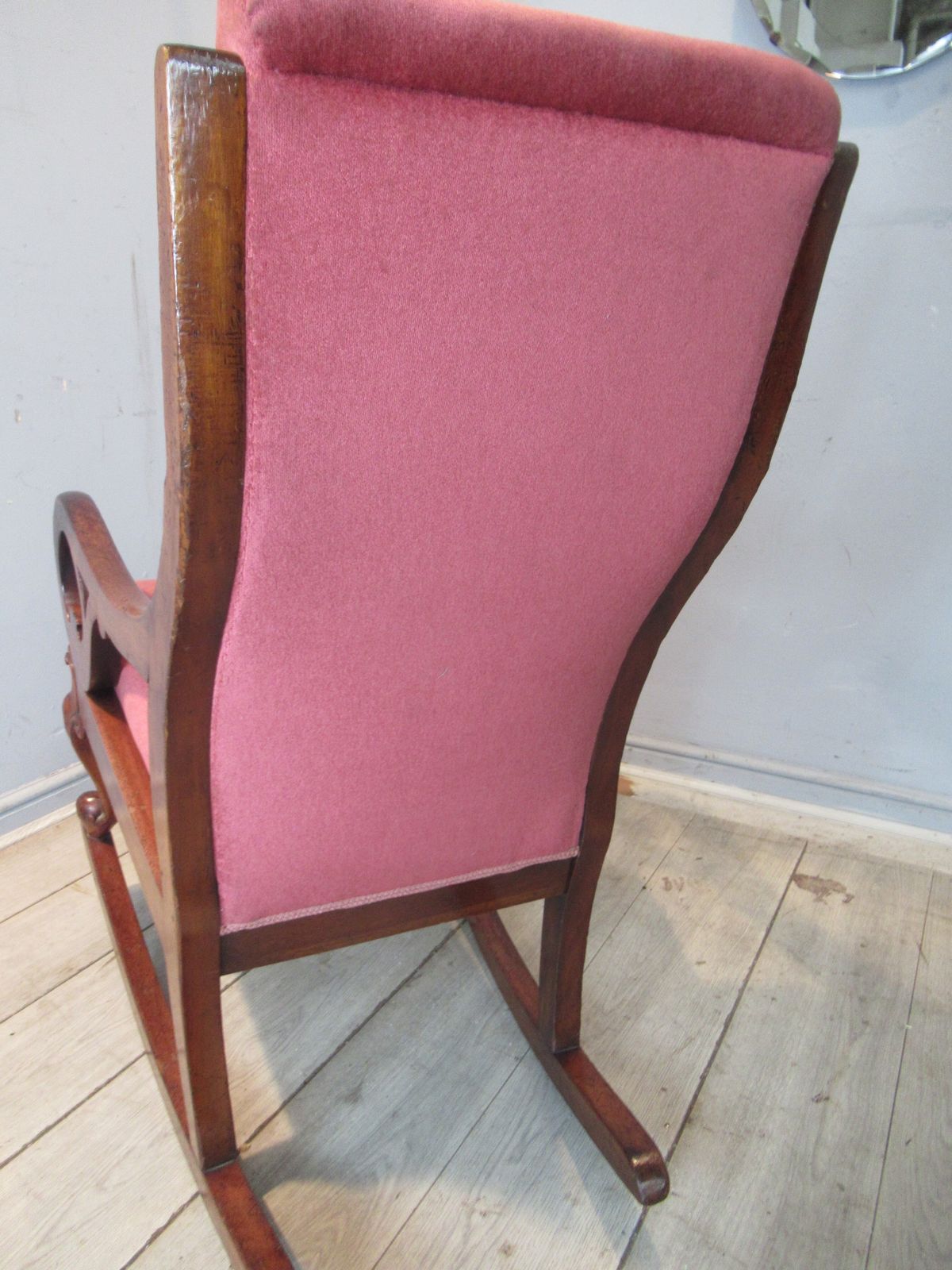Victorian Mahogany  1880s  Rocking Chair photo vinterior