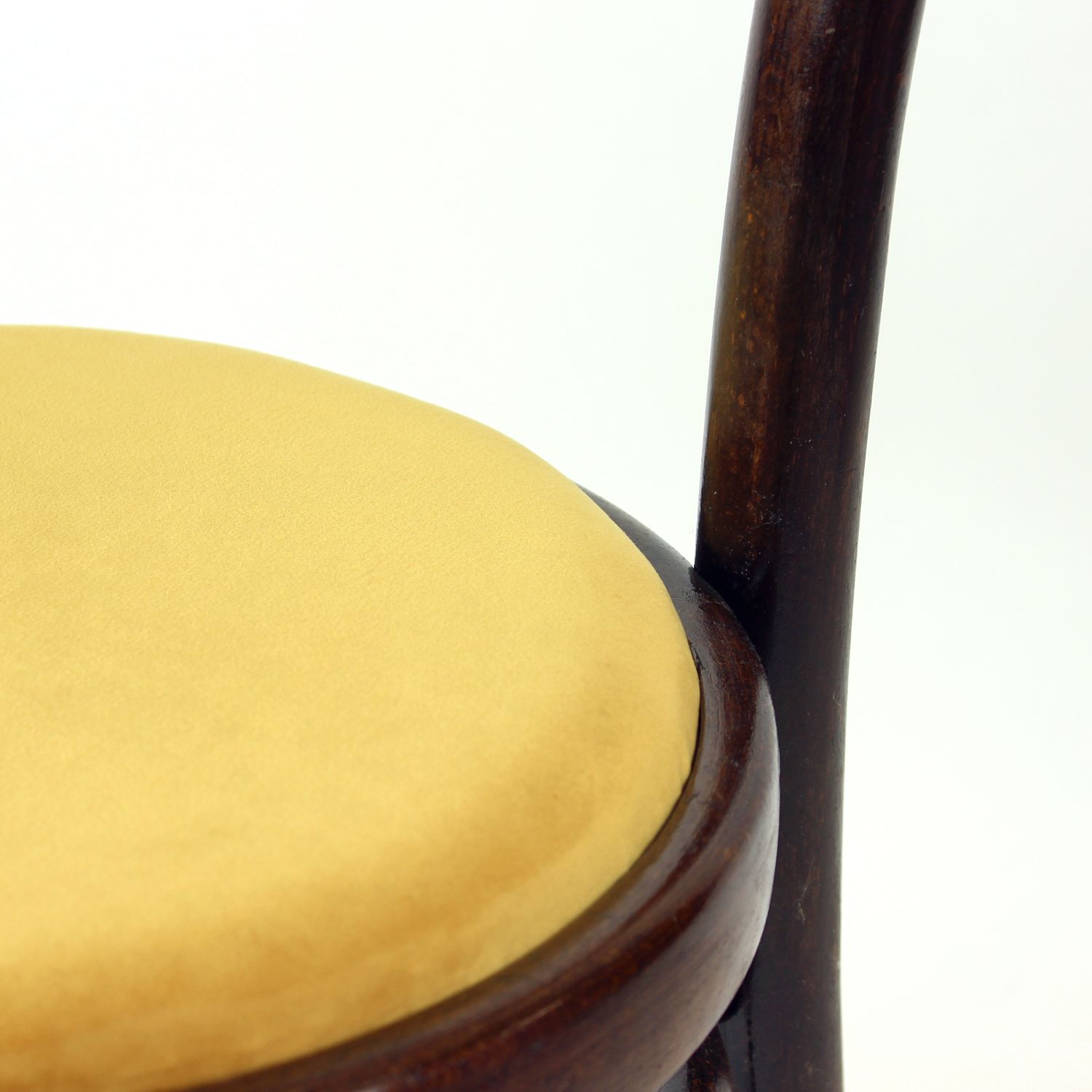 Vintage Bentwood Chair, Thonet Design, Czechoslovakia 1940s photo 245.0
