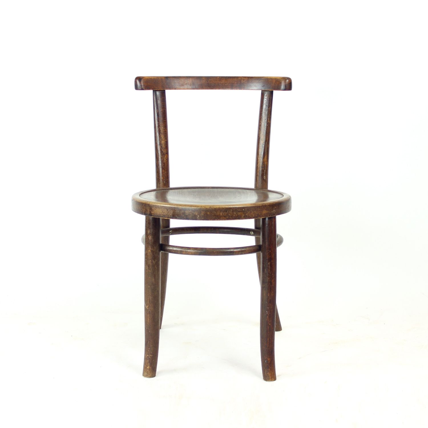 1950s Round Bentwood Child Chair By Tatra photo Furniture