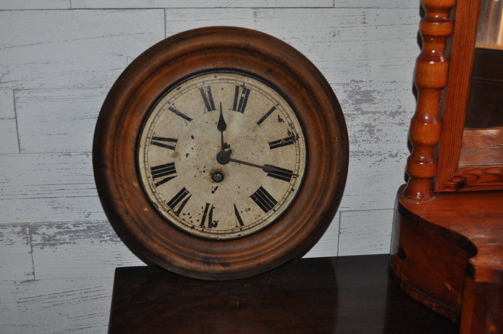 Train Station Clock, 1940s photo for sale